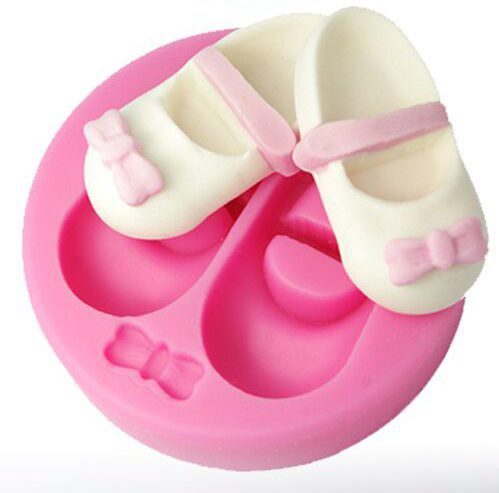 Molde fondant Zapatos Bailarina o niña Club Repostero