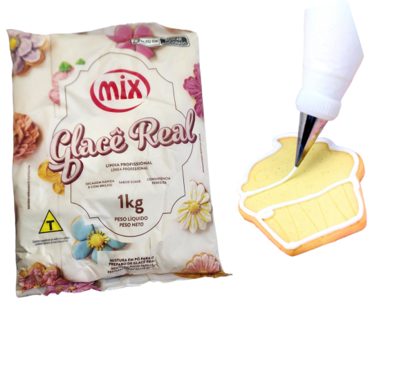 SKU79902 Glase real o royal icing kg (para decorar Galletas)