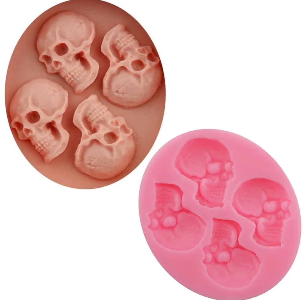 Molde Fondant craneos