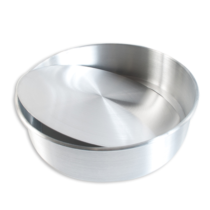 Molde redondo de aluminio, diámetro 14 cm - Dulces Mágicos