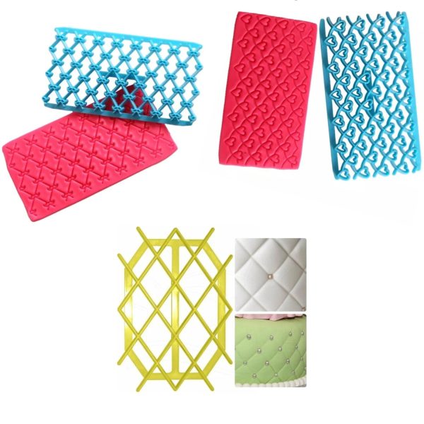 Set 3 marcadores para texturizador masas