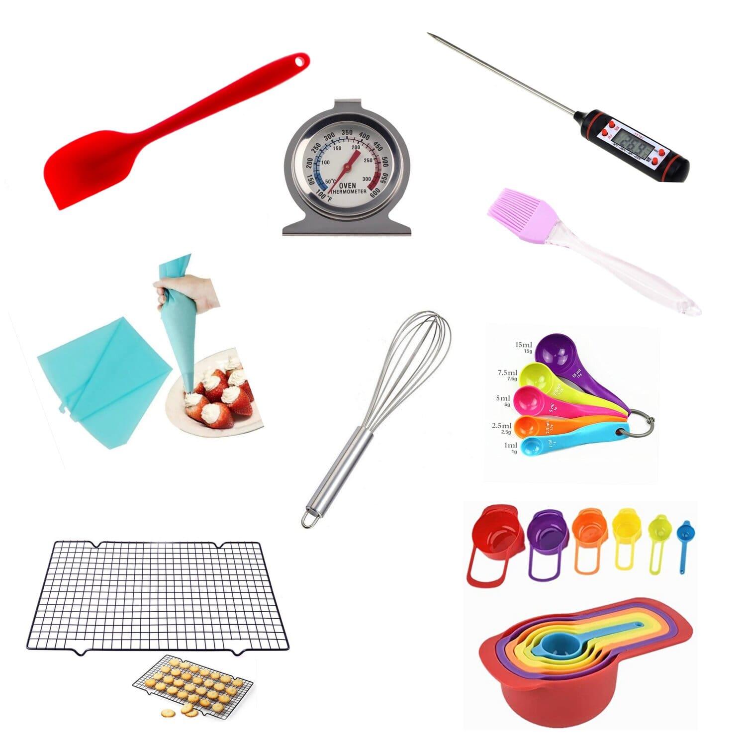 Set 9 herramientas básicas repostería